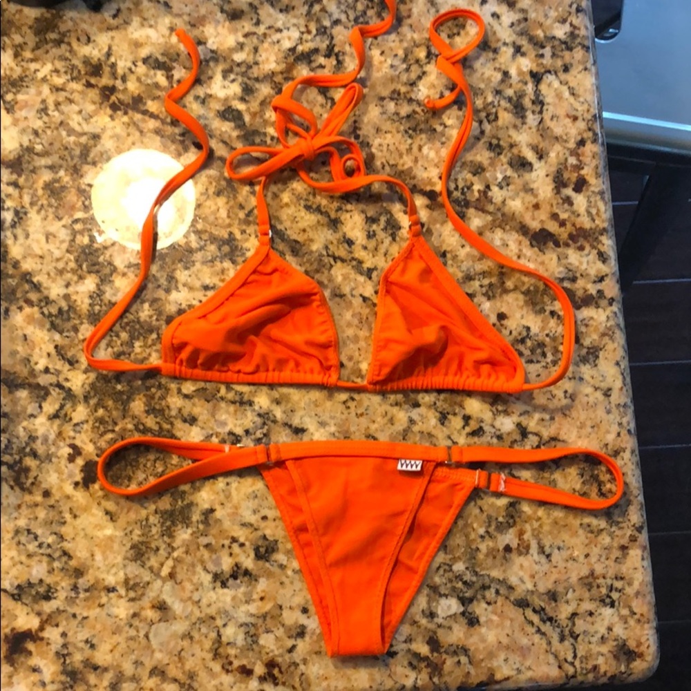 Orange Wicked Weasel Bikini
